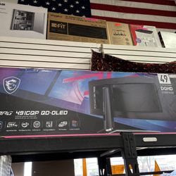 MPG 491CQP OD OLED 49” Curved Monitor New In Box