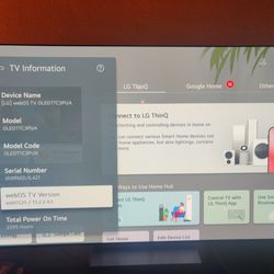 LG C3 77 inch Oled tv