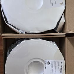 NEW 2 Of 3D ABS Rapido Filament, Champagne Gold, Gray