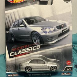 Hot wheels premium modern classics 1998 Toyota Altezza