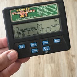 Pocket Black Jack 21