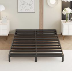 9” CALIFORNIA KING BED FRAME WITH ROUND LEGS👇CROSSROADS 👇