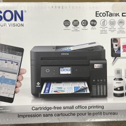 LIKE NEW Epson EcoTank ET-4850 wireless color inkjet printer
