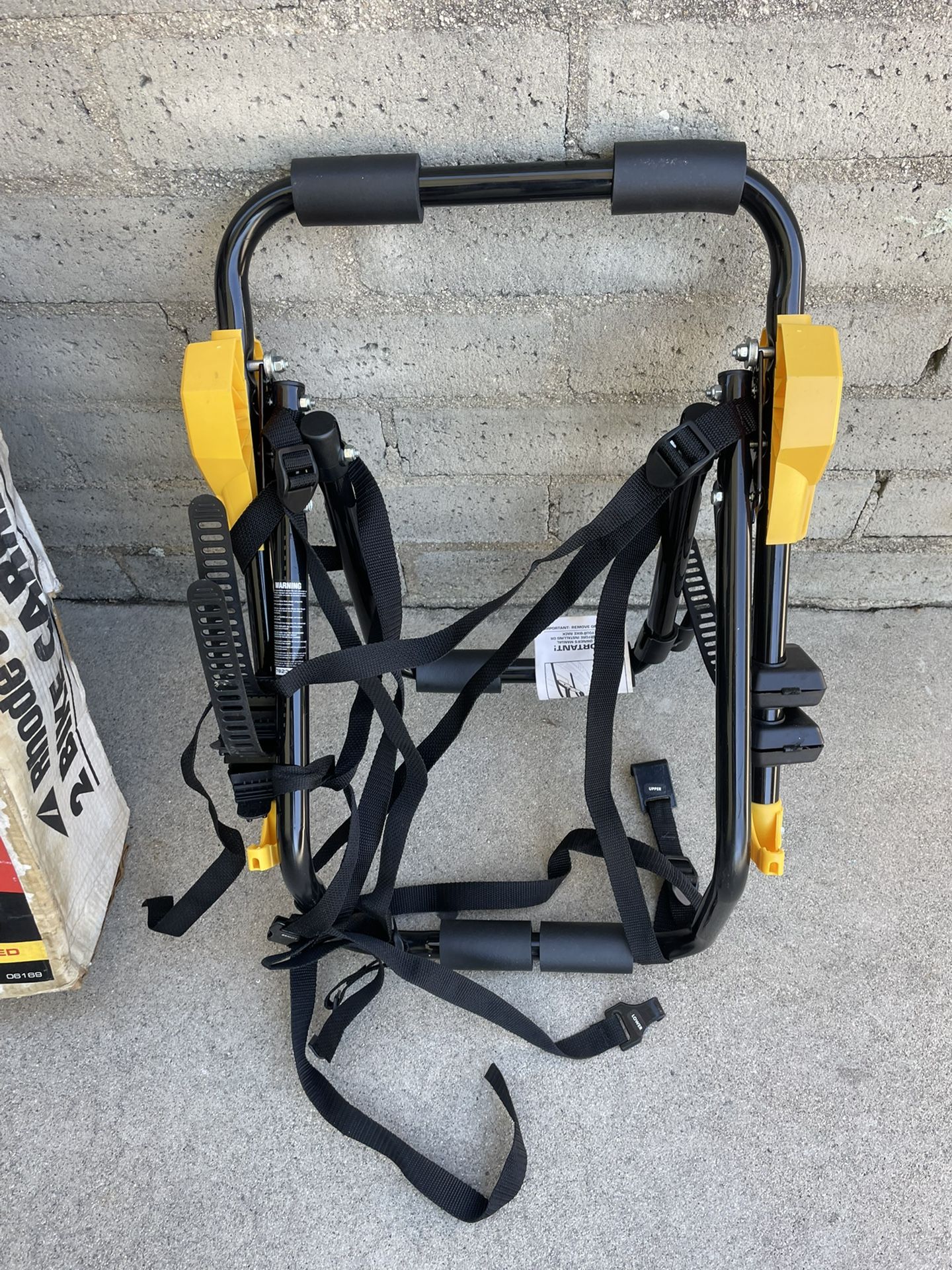 Rhode Gear Super Cycle 2 Bike Carrier Trunk Mount Rack Car Rack NEW for