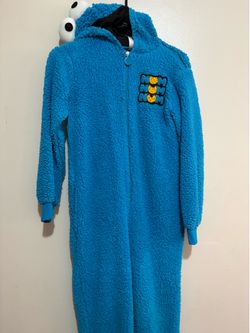 Cookie Monster onesie