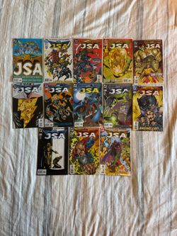 DC Comics JSA Issues #1–13 Comic Lot