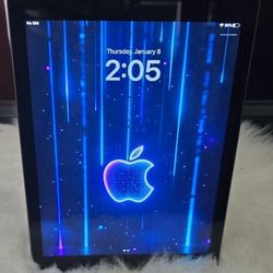 Apple Ipad 5 Unlocked 128 Gb, GRAY Fully Functional 