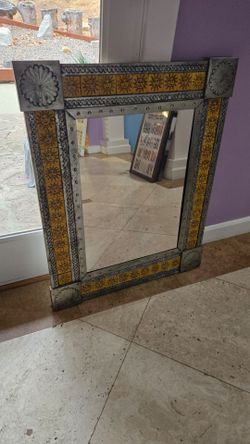 Spanish heritage mirror.