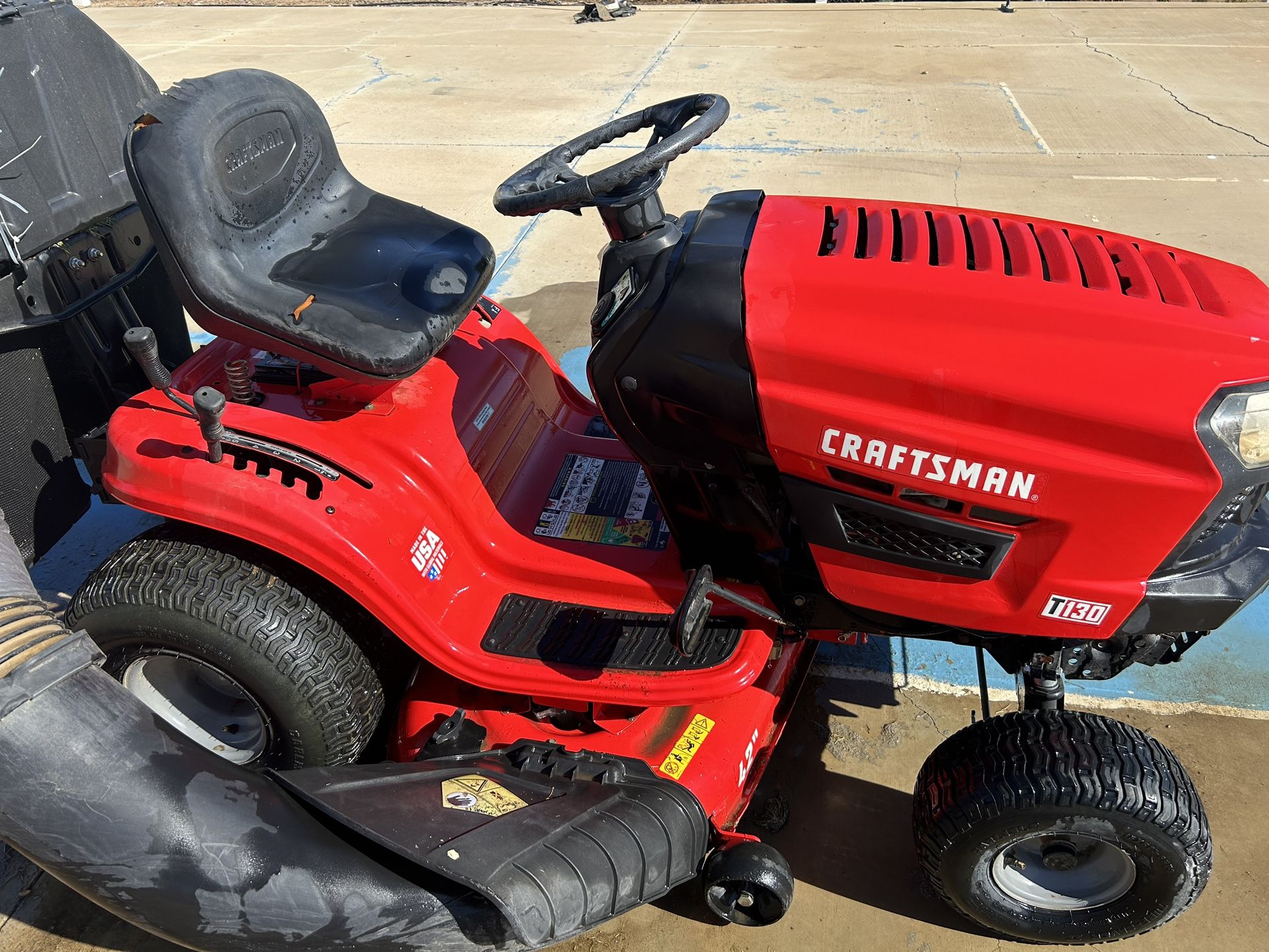 Craftsman T130 Sit Down Mower