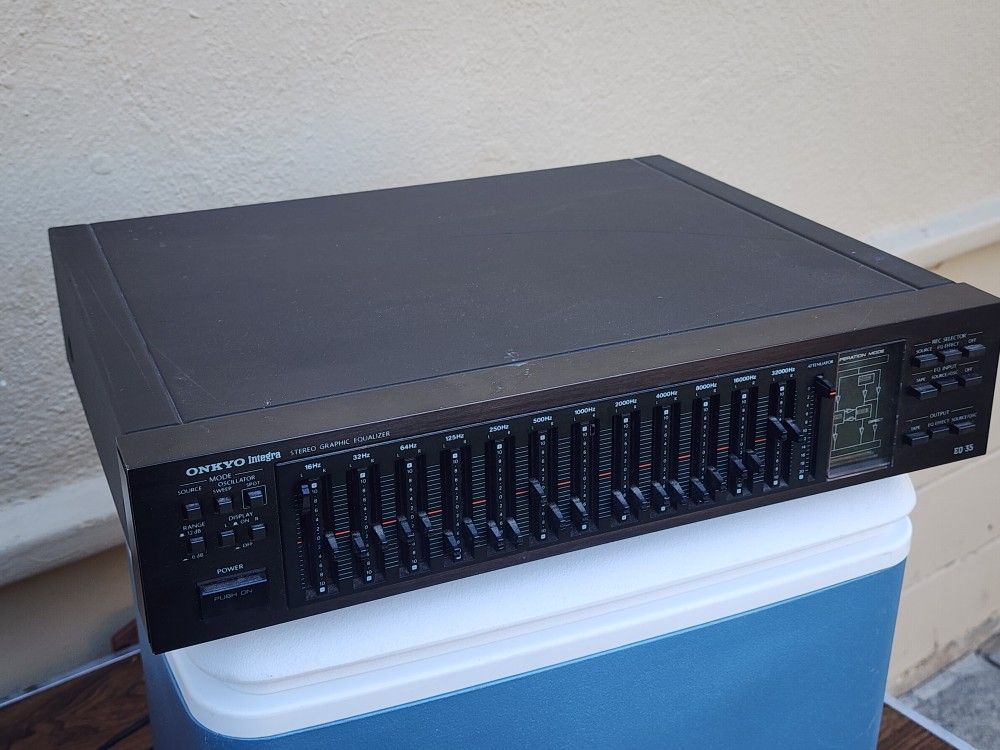 Onkyo Home Stereo Equalizer 