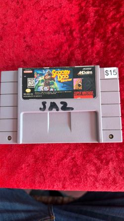 Scooby doo SNES game