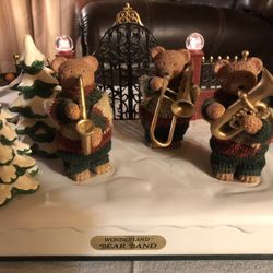 Vintage Musical Wonderland Bear Band
