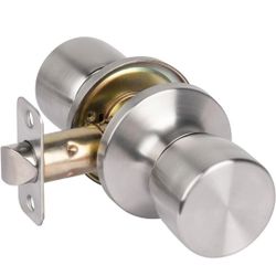 10 Pack Interior Door Knob, Keyless Door knobs Interior