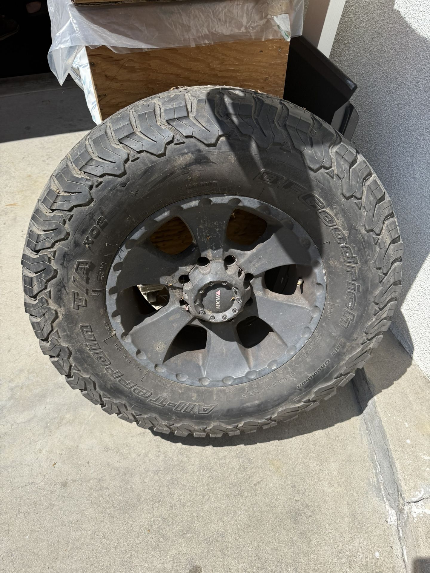 Truck Rim And Tires