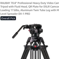 RAUBAY DV-1 Video Camera Tripod  