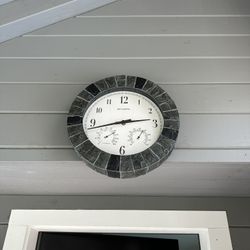 Granite Wall Clock