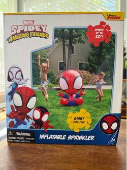 Spidey 4-Foot Inflatable Sprinkler
