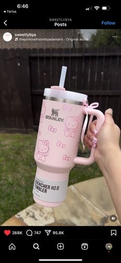 HELLO KITTY AUTHENTIC STANLEY CUP