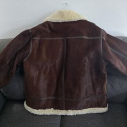Cowhide Bomber Jacket 