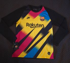 Nike FC Barcelona Long Sleeve Training Jersey Large