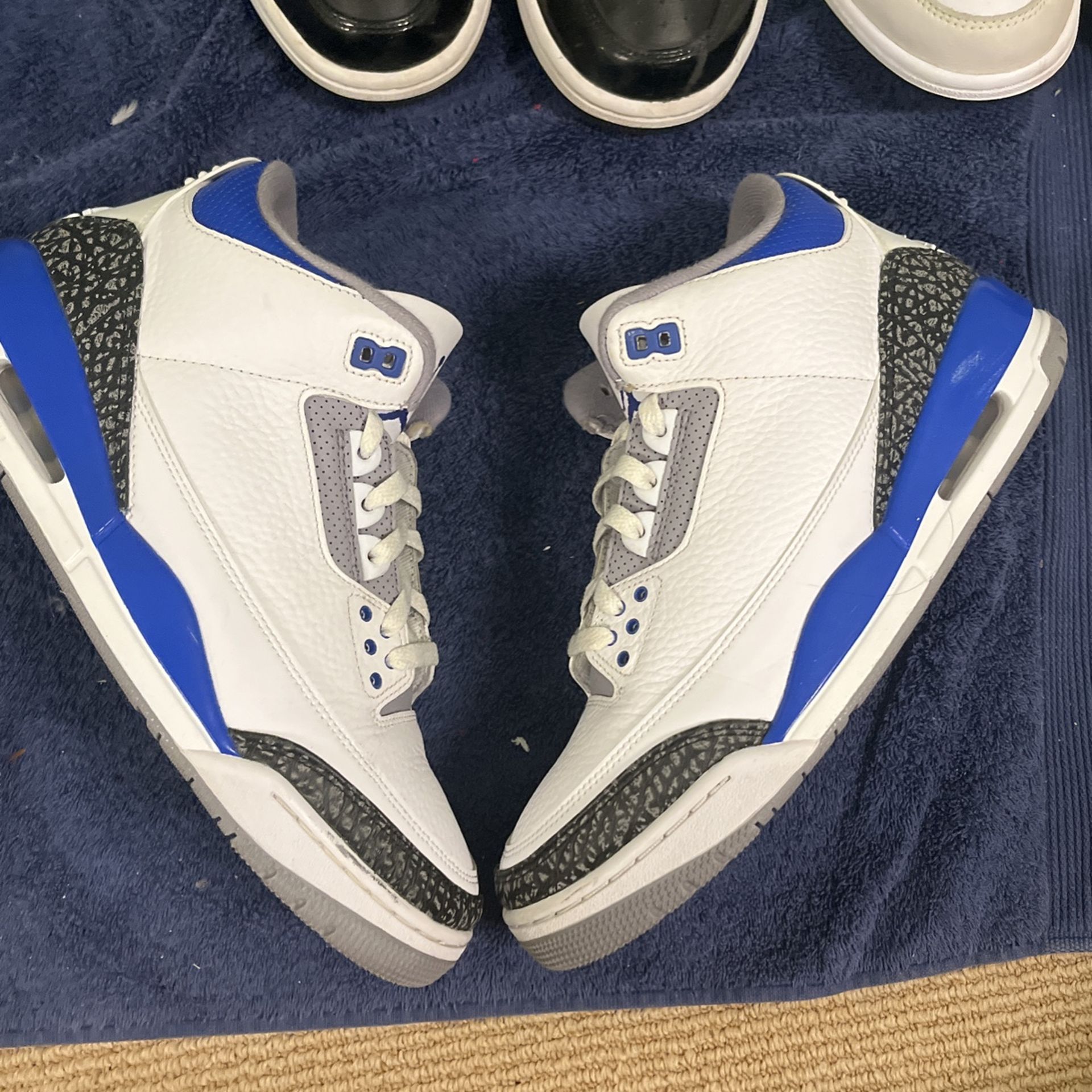 Jordan 3 Racer Blue Clean