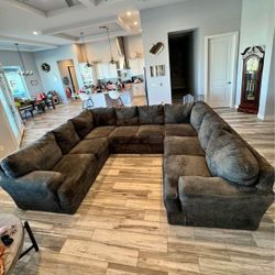 U SHAPE BRAND NEW SECTIONAL SAME DAY DELIVERY 