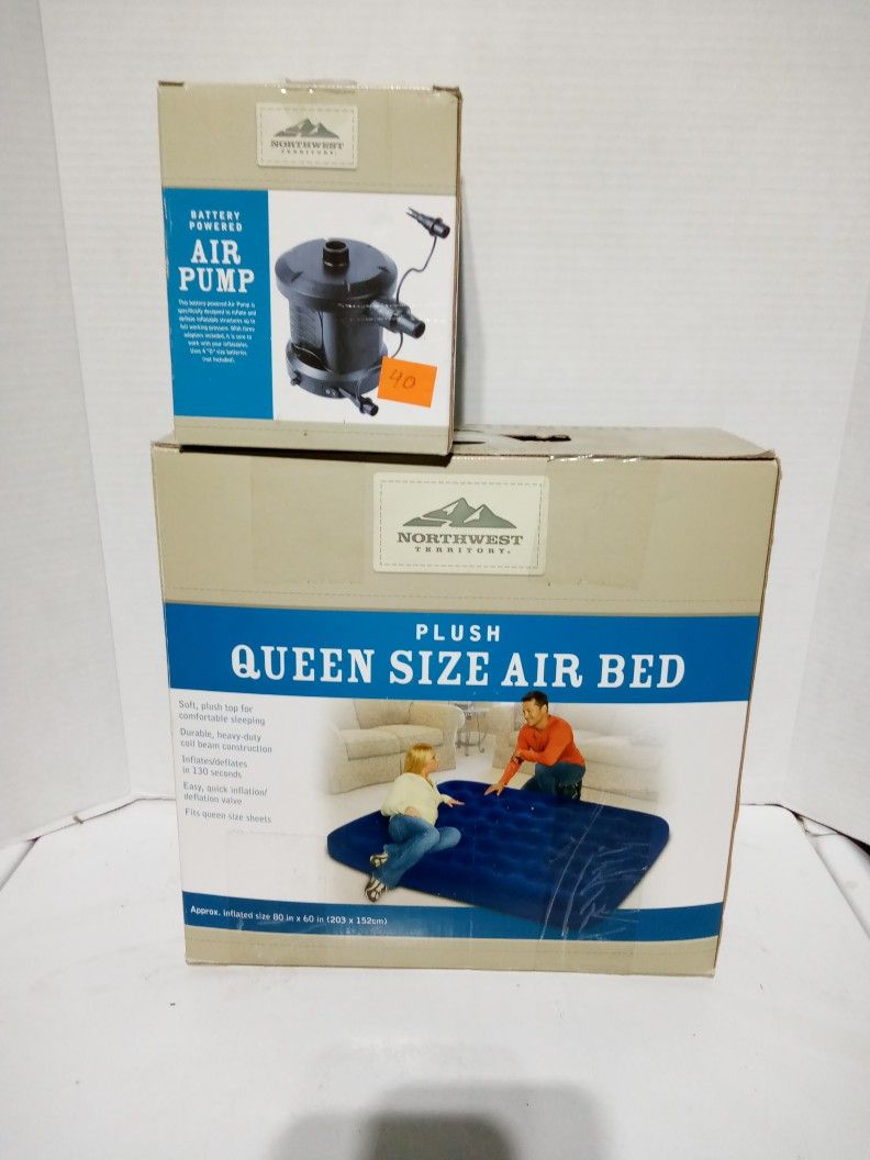 Air Mattress & Pump