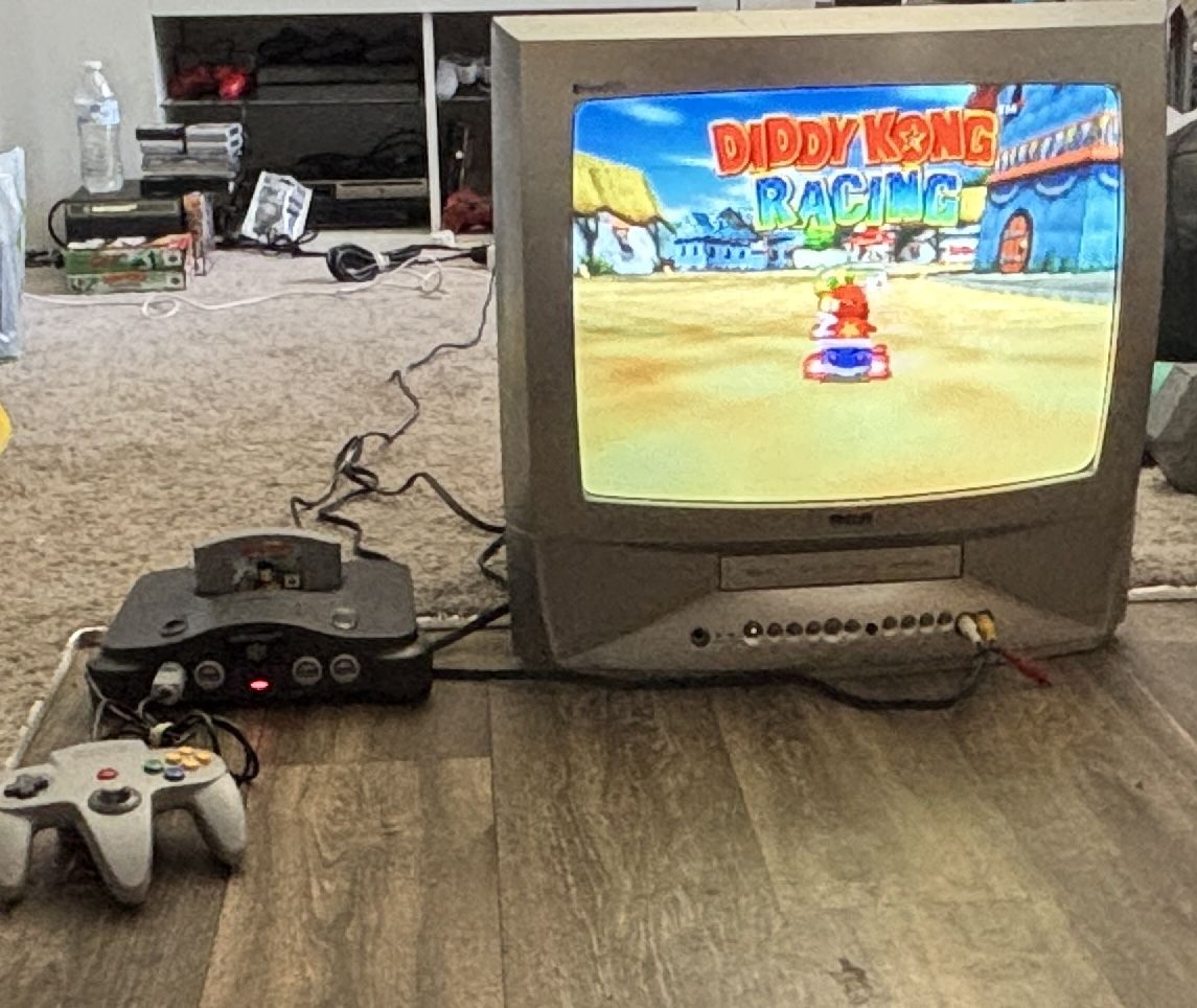 RCA 19" TV with 4 Head VCR Combo Retro Gaming CRT 4HeadsSFX Collectible