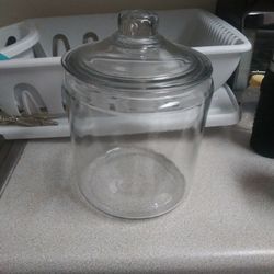Large Glass Jar