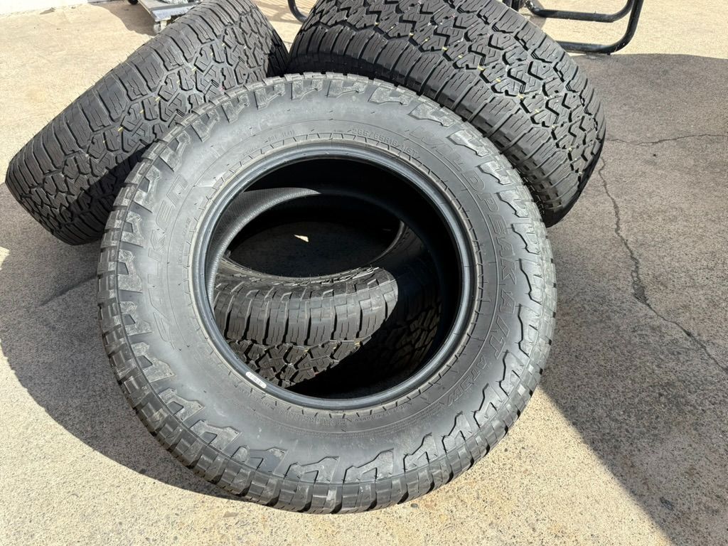 FREE DELIVERY Falken Wildpeak AT3W 285/65/18 116T Tires Tundra Tahoe Silverado 95%