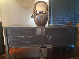 IKEA NITTORP -- Metal TV/entertainment/storage