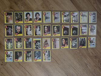 1977 Topps Star Wars Series 3 Yellow Border (Cards #136-198) – Partial Set w/ Extras