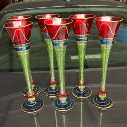 Decorating Glass 6 Pieces 