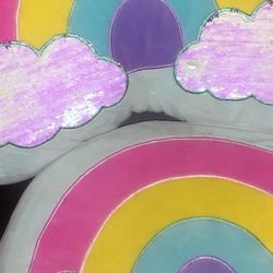 Rainbow Pillows $10 For Both