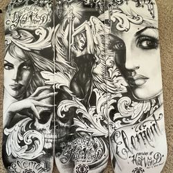 Kat Von D x Bam Skateboard Decks