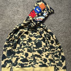 BAPE 1st Camo Shark Full Zip Hoodie