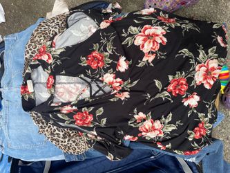 Dos. Blusas size grande, la marca torrid es size dos. La segunda 2c