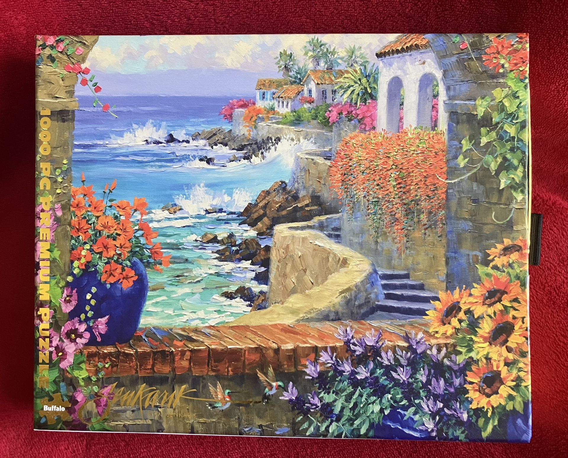 WINDOW TO THE SEA MIKKI SENKARIK 1000 PC PREMIUM PUZZLE ‼️ Hard To Find ‼️