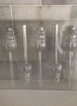 Snowman candy mold