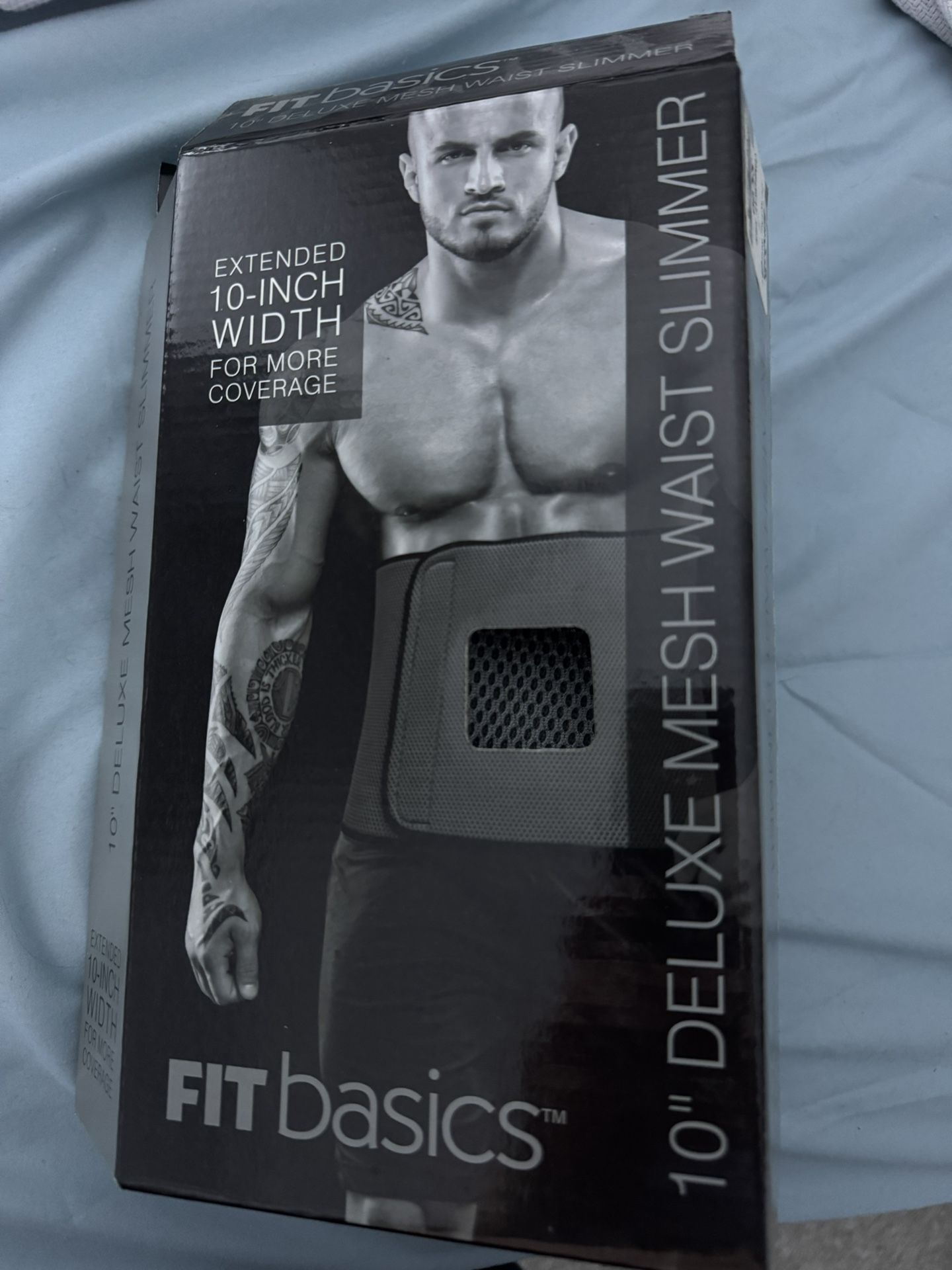 Fit Basics 10”Deluxe Mesh Waist Slimmer One Size Fits Most