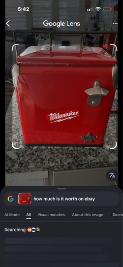 Miluakee Metal Cooler
