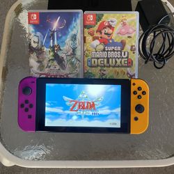 Nintendo Switch + 2 Games
