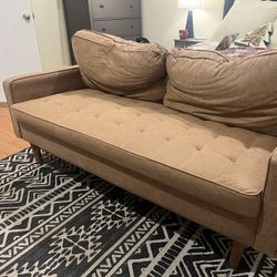 Faux Leather Sofa / Couch 