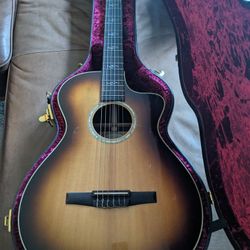 Taylor 412 Nylon String Acoustic Guitar