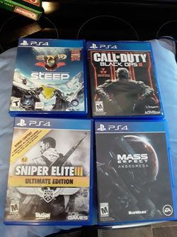 5 ps4 games