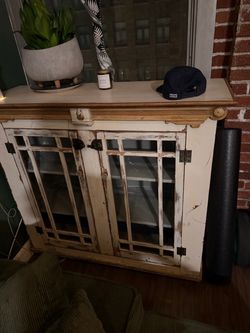 Handmade rustic cabinet
