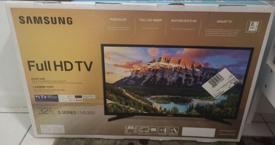 Samsung - 32" Class N5300 Series LED Full HD Smart Tizen TV