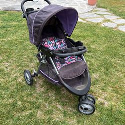 Babytrend Stroller Purple Butterfly 