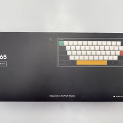 Nuphy Halo65 Mechanical Gaming PBT Wireless Keyboard Ionic White Brown Switches