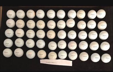 Titleist Pro V1 Used Golf Balls Lot 50
